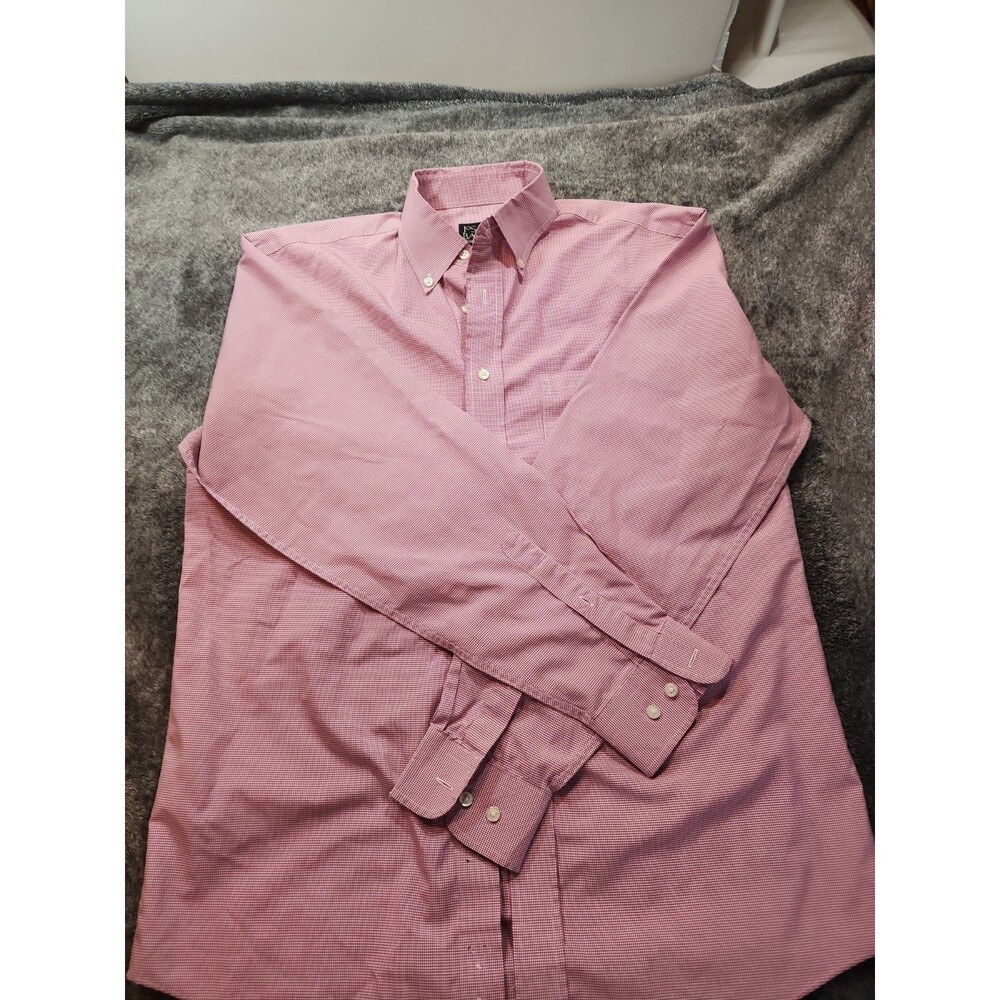 JOS. A. BANK TRAVELERS COLLECTION Size M BUTTON-UP DRESS SHIRT